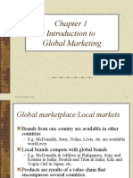 Introduction To Global Marketing: © 2005 Prentice Hall 1-1