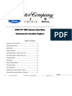 2000 MY OBD System Operation Summary For Gasoline Engines