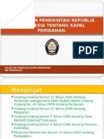 PP Tentang Kapal Perikanan