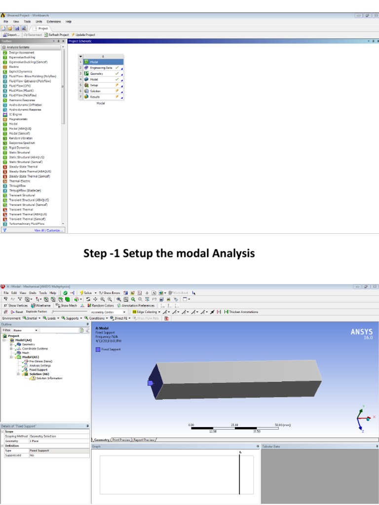 A Seven Step Guide to Conducting a Modal Analysis with Base Excitation ...