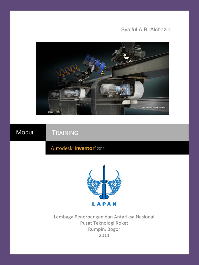 Modul Pelatihan Autodesk Inventor 2012 | PDF | Komputer | Teknologi ...