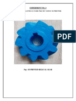 Experiment No. 4 Aim: - Generating G Code File by Using 3D Printer