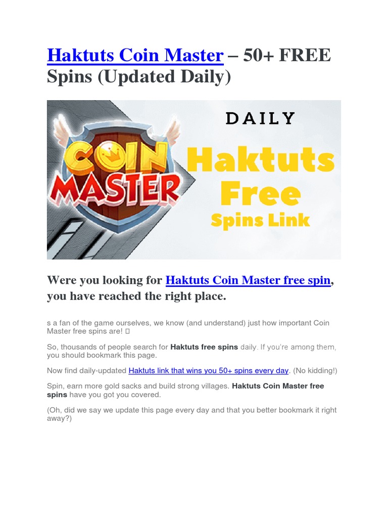 Haktuts Coin Master | PDF