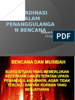 RPS7-Koordinasi dalam Penanggulangan Bencana