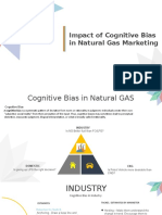 Impact of Cognitive Bias in Natural Gas Marketing: Ujjwal Rao
