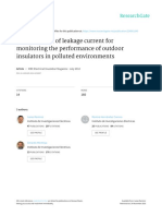 Measurement of Leakage Current For Monitoring The Performance of Outdoor Insulators 2012