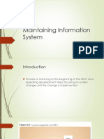 Maintaining Information System