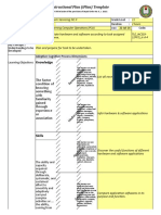 Instructional Plan (iPlan) Template for Computer System Servicing NC II