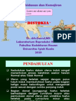 Distokia Dan Penanganannya (Tugas Kel. 1) PDF