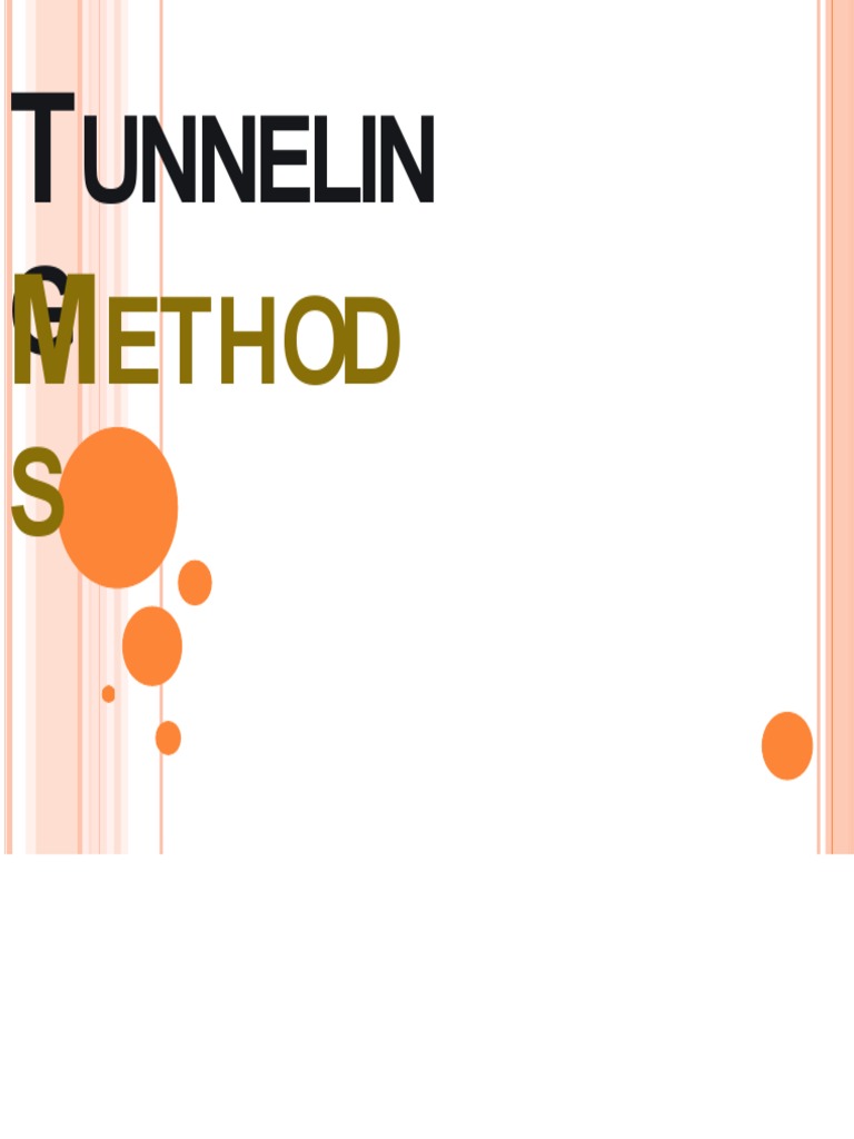 Tunnel Engineering 2 Pdf Tunnel Civil Engineering