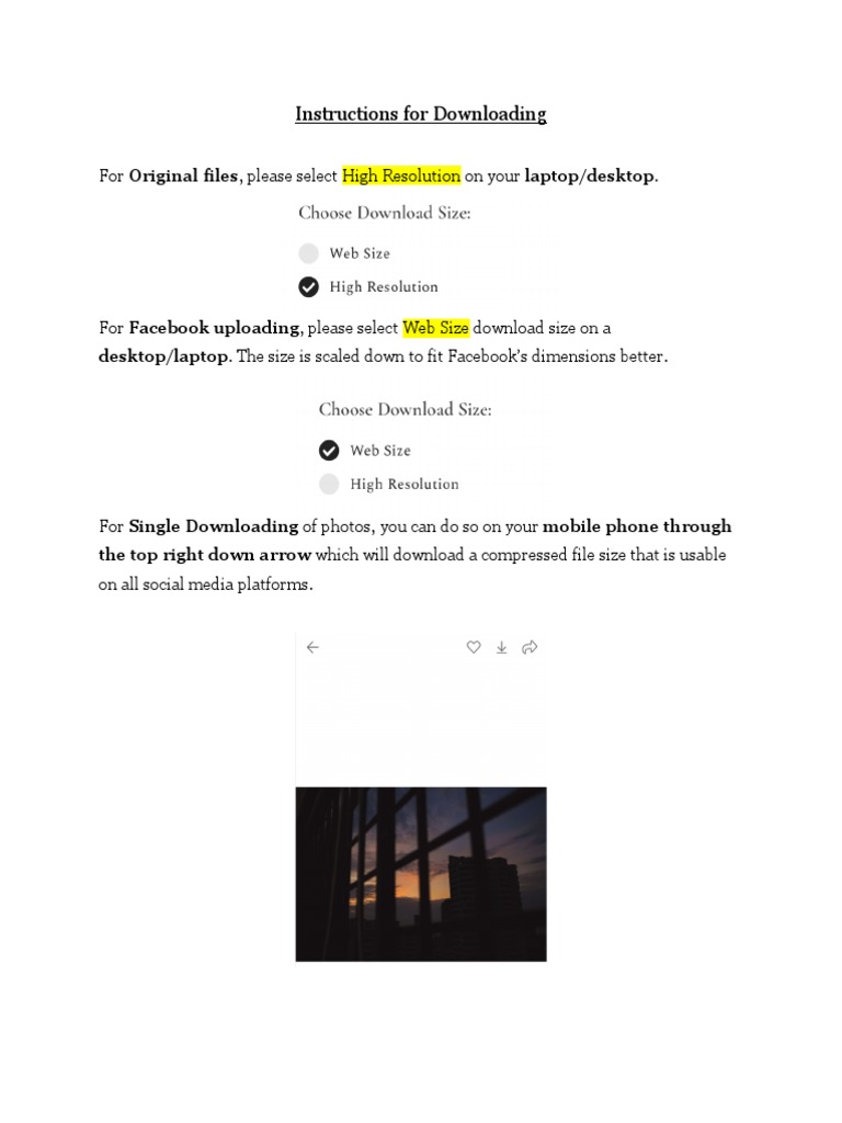 Instructions For Downloading | PDF | Social Science