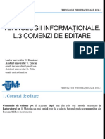 L.3 - Tehnologii Informationale - AutoCAD