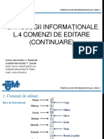 L.4 - Tehnologii Informationale - AutoCAD