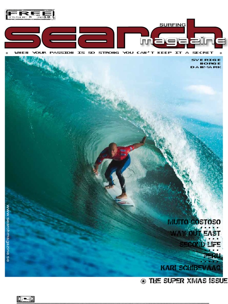 Searchmagazine October 2010 #5 Surfing | PDF | Sports | Leisure