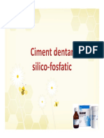 Ciment Dentar Silico Fosfatic