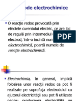 Metode Electrochimice