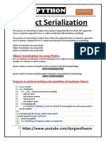 Python Object Serialization Guide