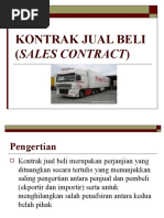 Download Kontrak Jual Beli Sales Contract 3 by Teguh Nur SN45494544 doc pdf
