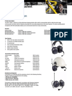 Technical Datasheet: 3M Peltor Litecom