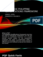 The Philippine Qualifications Framework: Gango, Liezel Gramatico, Roland S
