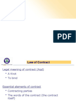 Law of Contract - Ornt