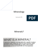 Mineralogy #1 A