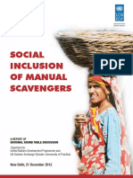 Social Inclusion of Manual Scavengers PDF