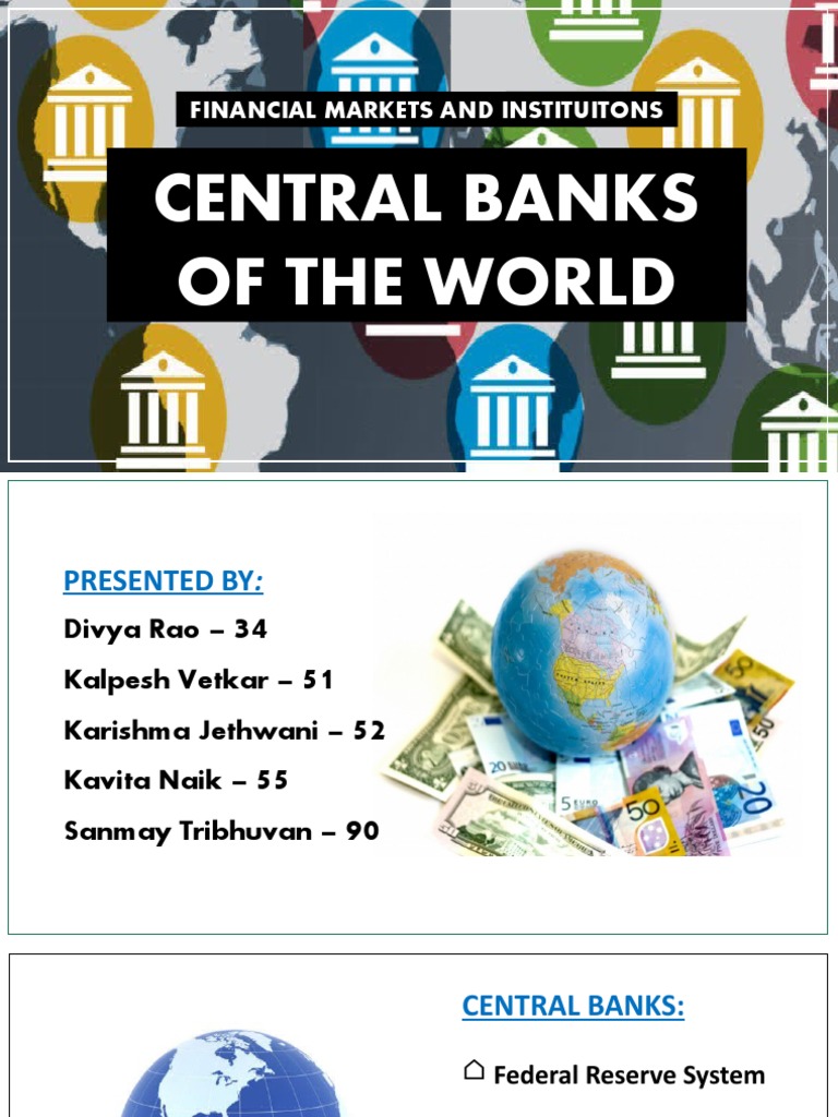 FMI - Central Banks of World | PDF | Bank Of England | Central Banks