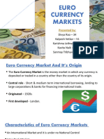 Euro Currency Markets