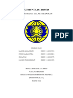 Makalah Komunikasi Melalui Laporan