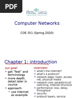 Computer Networks: COE 351 (Spring 2020)