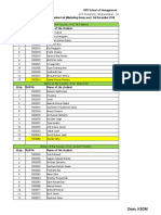 MBA-II (2009-11) Mentor Mentee List Revised W.E.F. 03.12.10