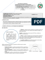 Guia 1 de Trabajo Decimo - Estadística