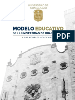 Modelo Educativo y Sus Modelos Academicos Universidad de Guanajuato