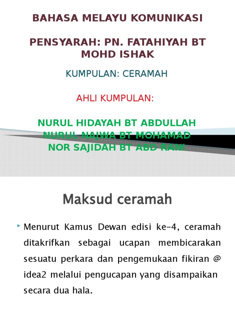 Ceramah Pdf