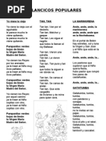 VILLANCICOS POPULARES