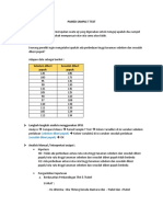 Paired Sample T Test