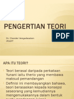 Pengertian Teori