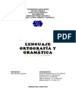 Lenguaje Ortografia y Gramatica PDF