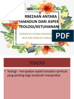 Perbezaan Antara Tamadun Dari Aspek Teologi