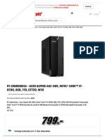 PC Sobremesa - Acer Aspire AXC-885, Intel® Core™ I7-8700, 8GB, 1TB, GT - MediaMarkt Canarias PDF