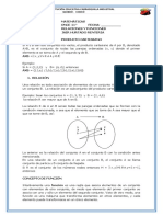 Relaciones y Funciones Grado Once 2020