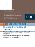 Law of Contract 
