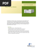 Flexar PDA Plus Detector Specifications Sheet