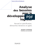 Analyse Besoins Développement Logiciel: Des Pour Le