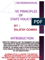 Rajesh Gomra PPT On Directive Principles