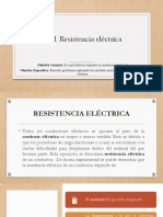 2.8.1 Resistencia Eléctrica