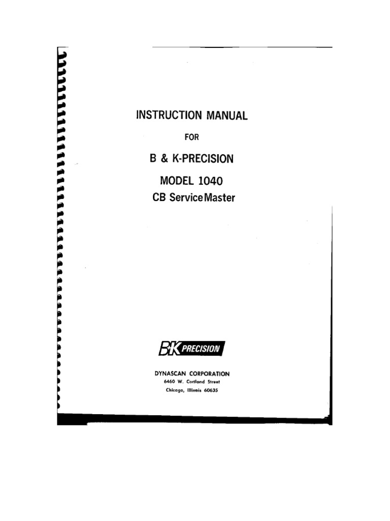 Bk 1040 Operator Manual Pdf Pdf
