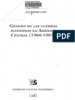 Génesis de Las Guerras Intestinas en América CENTRAL (1960-1983)