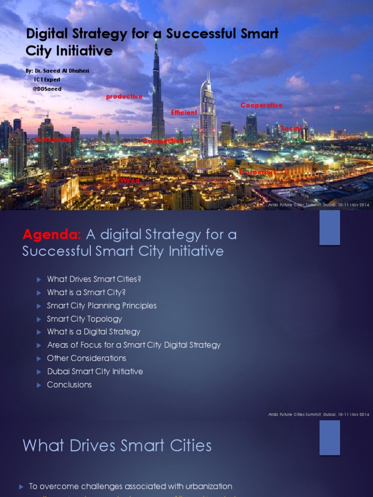 Digital Strategy for Smart Cities | PDF | Interoperability | Internet ...